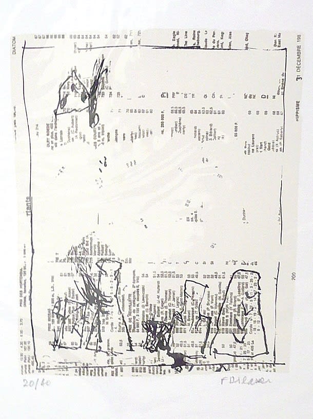 François DILASSER, La côte des légendes,, 1988