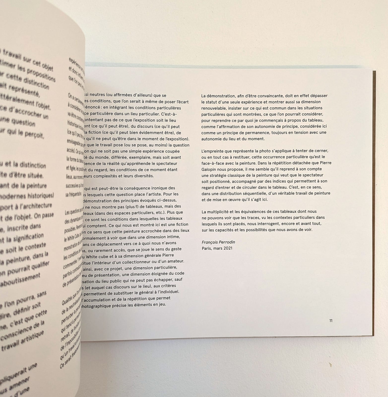 Pierre GALOPIN, Salonfäheg, 2021