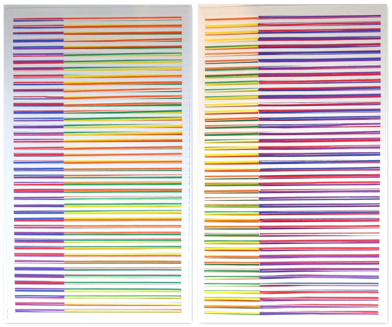 Carole RIVALIN, Sans titre 1 - diptyque, 2016