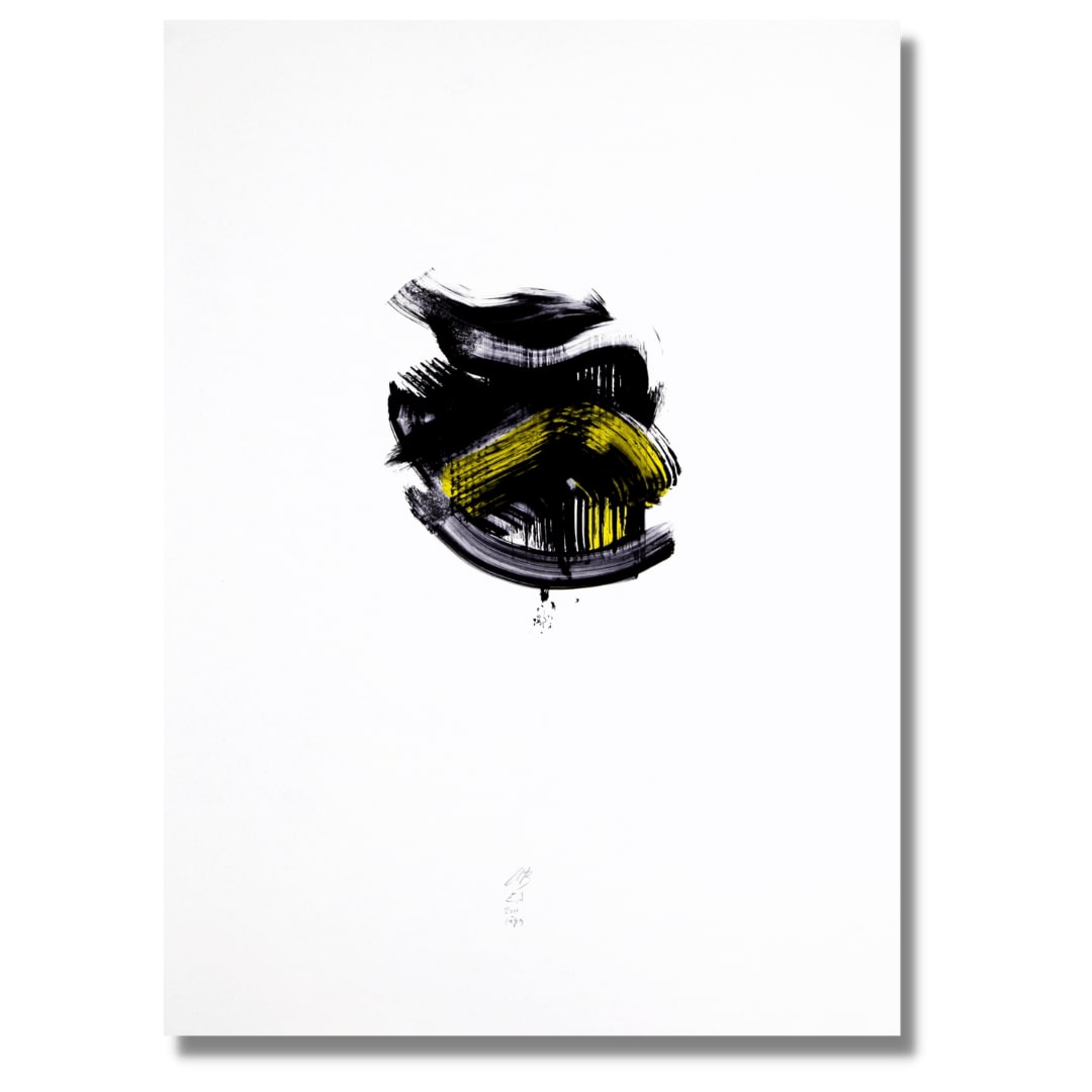 Christian BONNEFOI, Sans titre série PL F, 1989