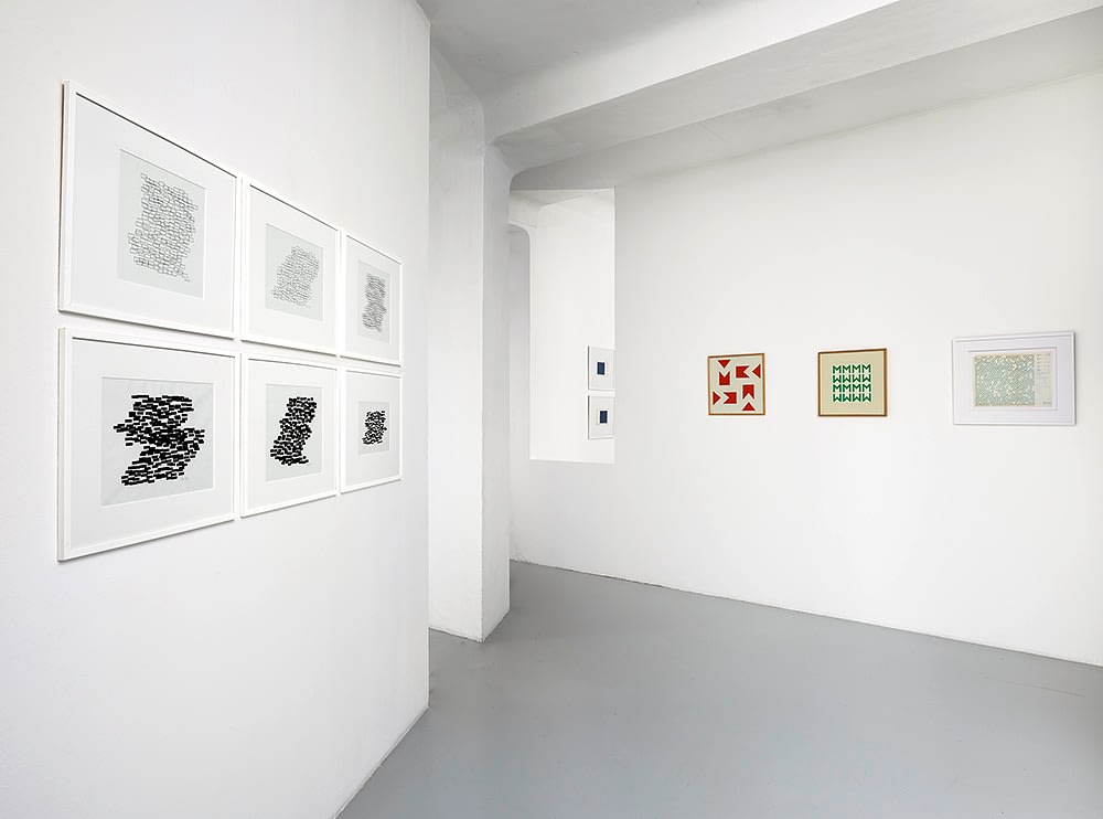 Vera MOLNAR, Hommage à Monet (Etude pour), 1981