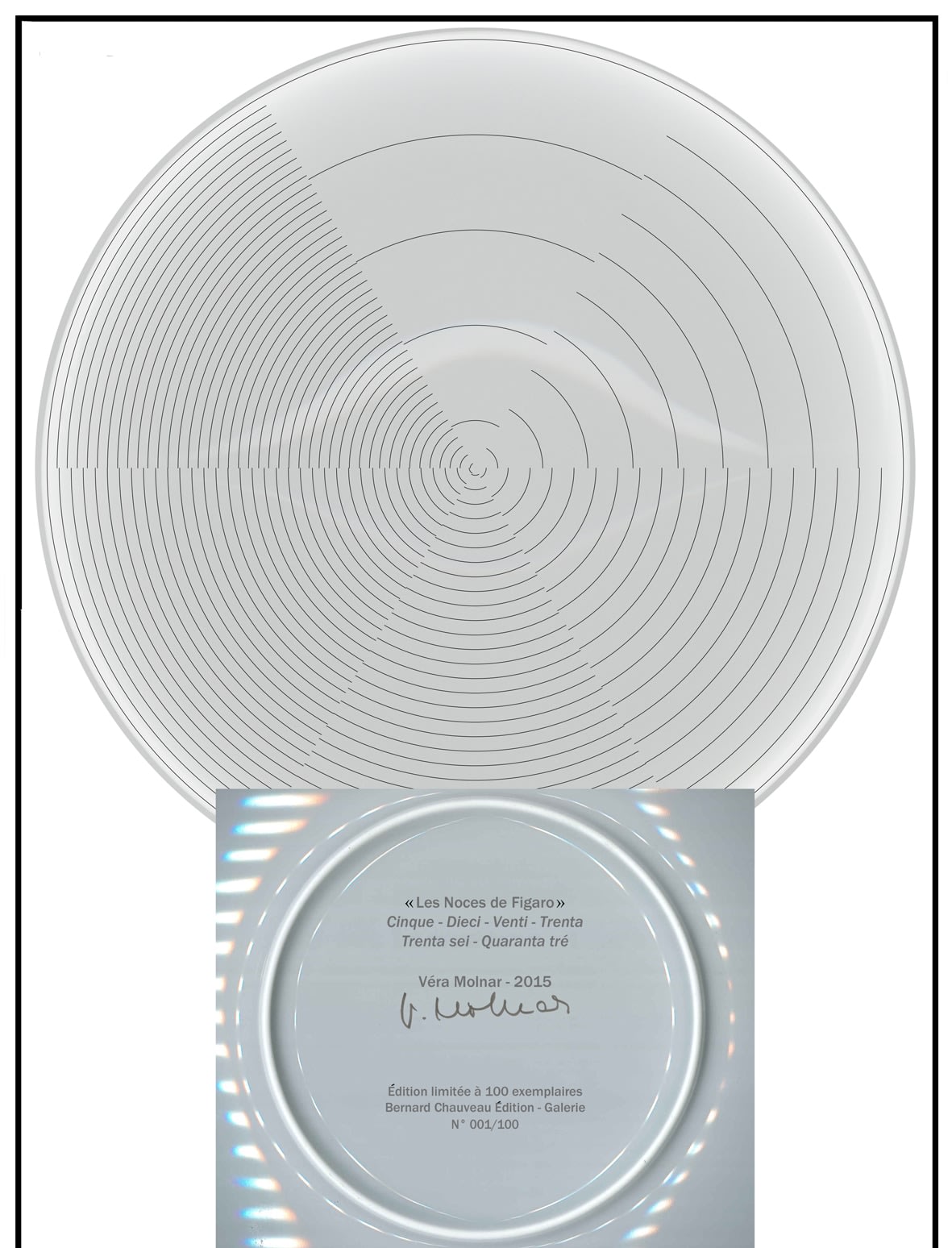 Vera MOLNAR, Les Noces de Figaro, 2015