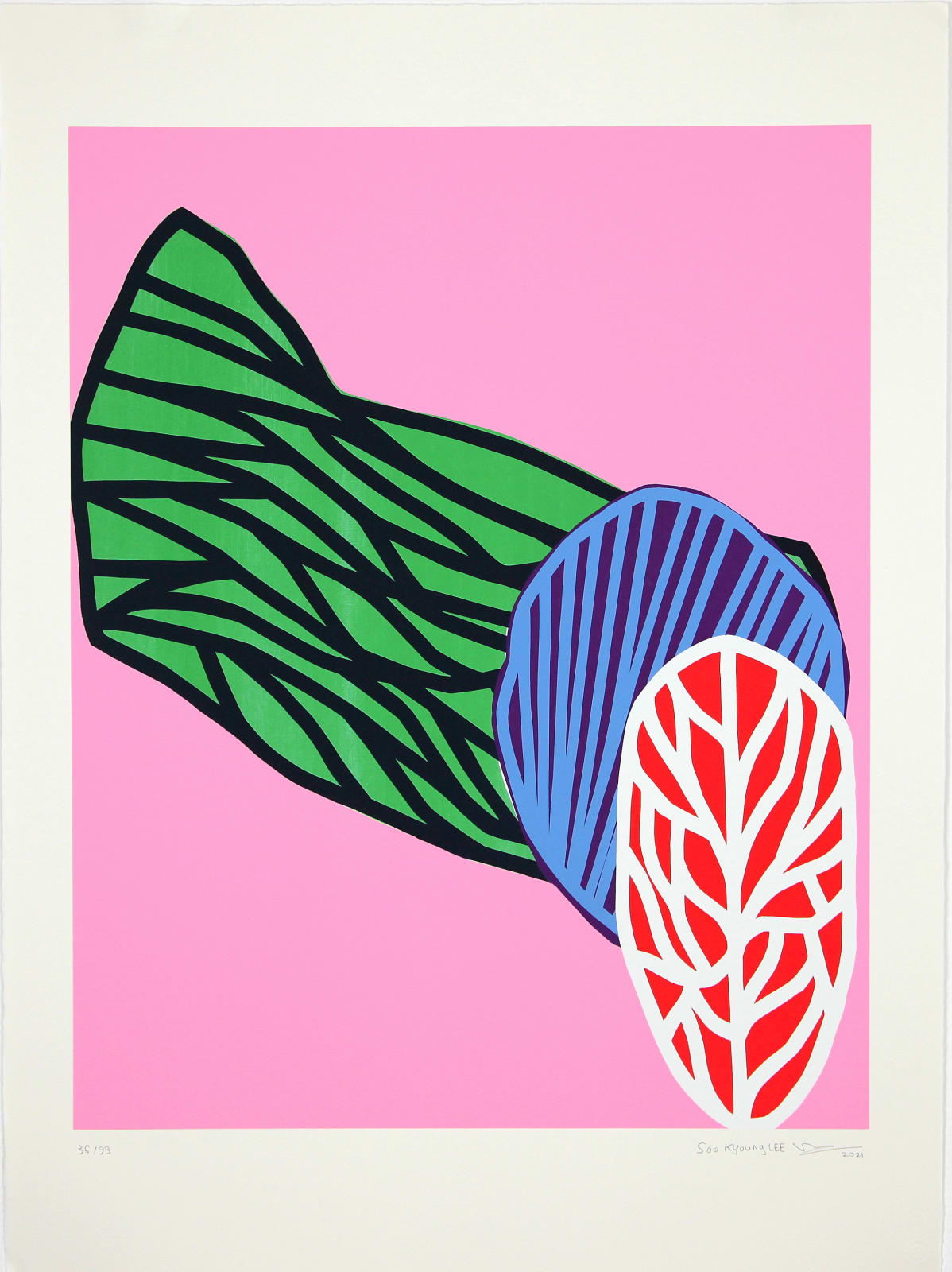 Soo Kyoung LEE, Sans titre (rose), 2021
