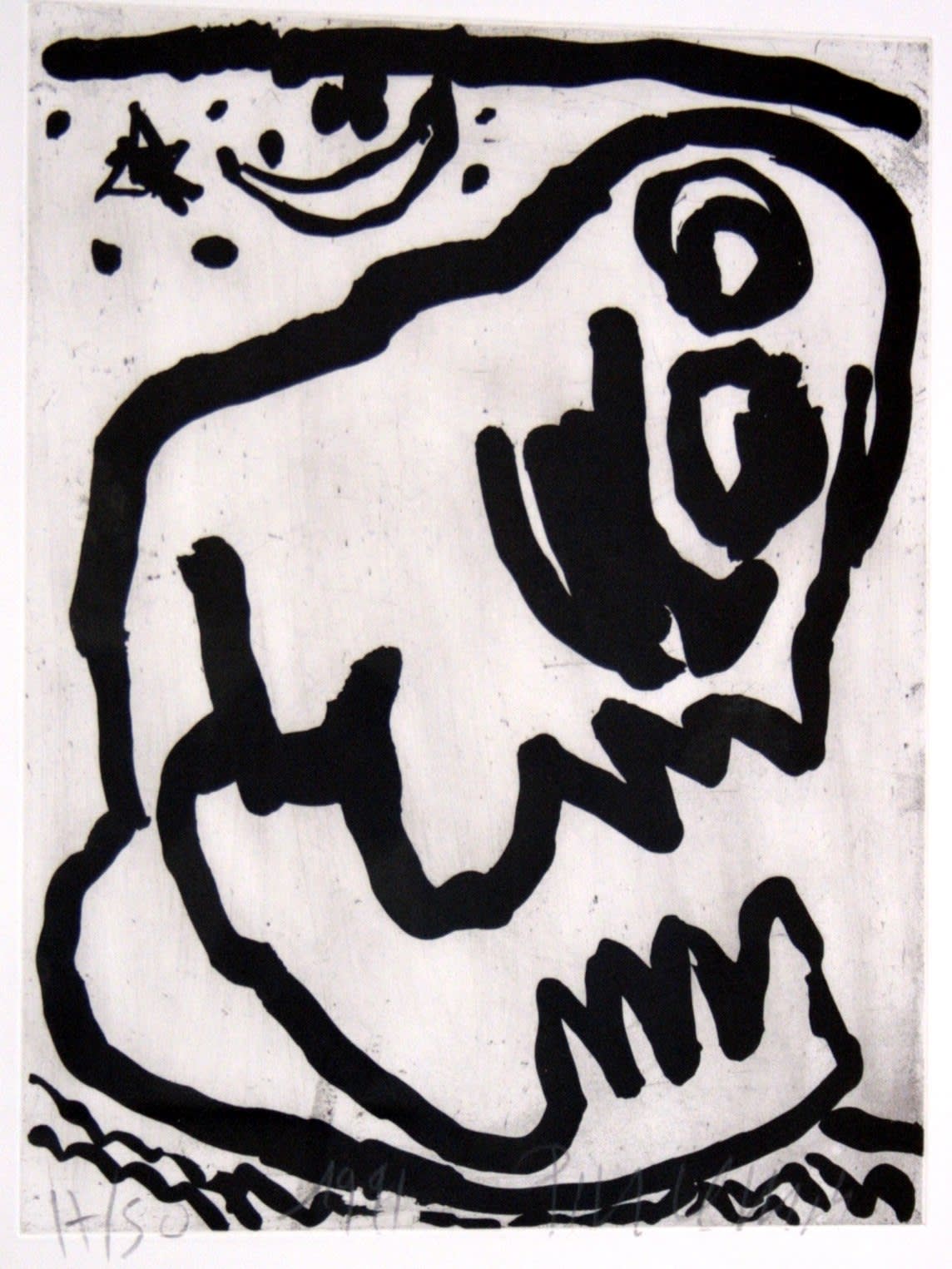 Jean-Pierre PINCEMIN, Sans titre (réf : 179), 1991