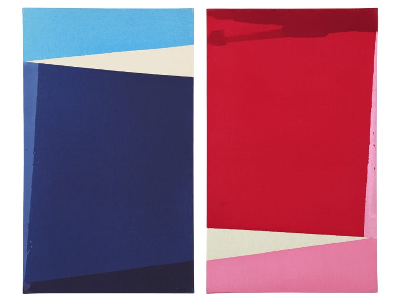 Guillaume MOSCHINI, Sans titre, diptyque, 2021