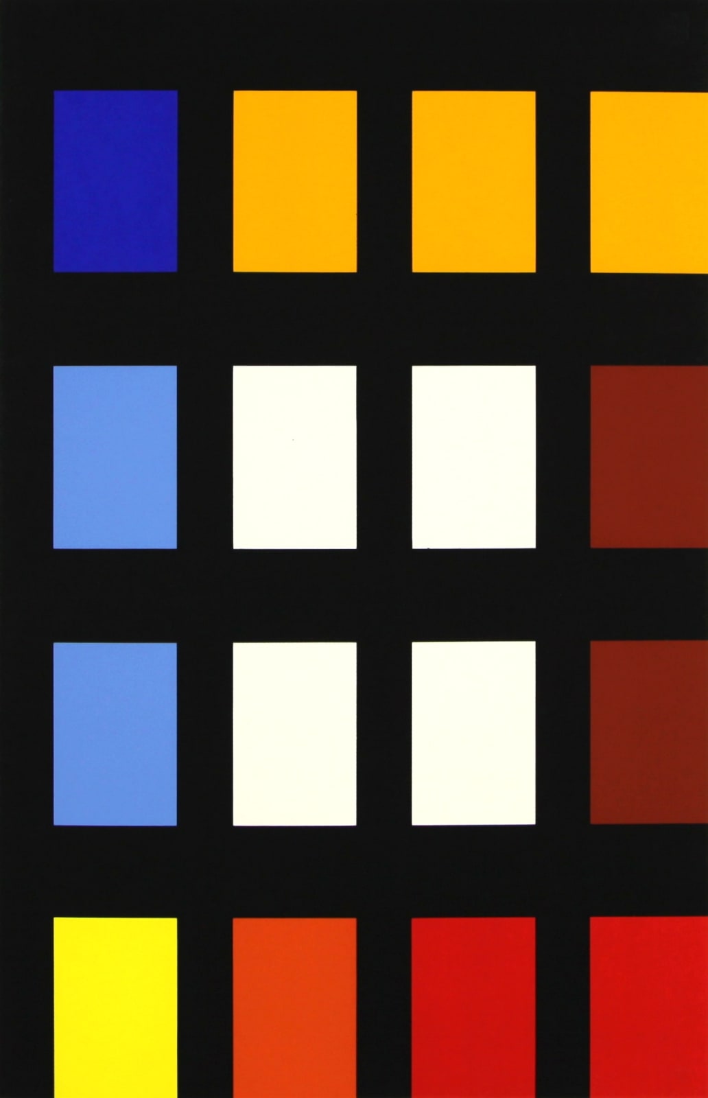 Aurelie NEMOURS, Ondulatoire, 1974