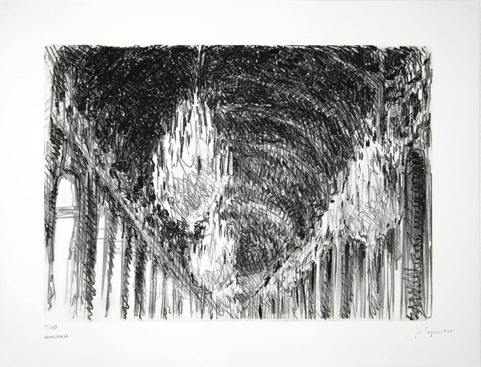Philippe COGNÉE, Versailles (Galerie des glaces), 2011