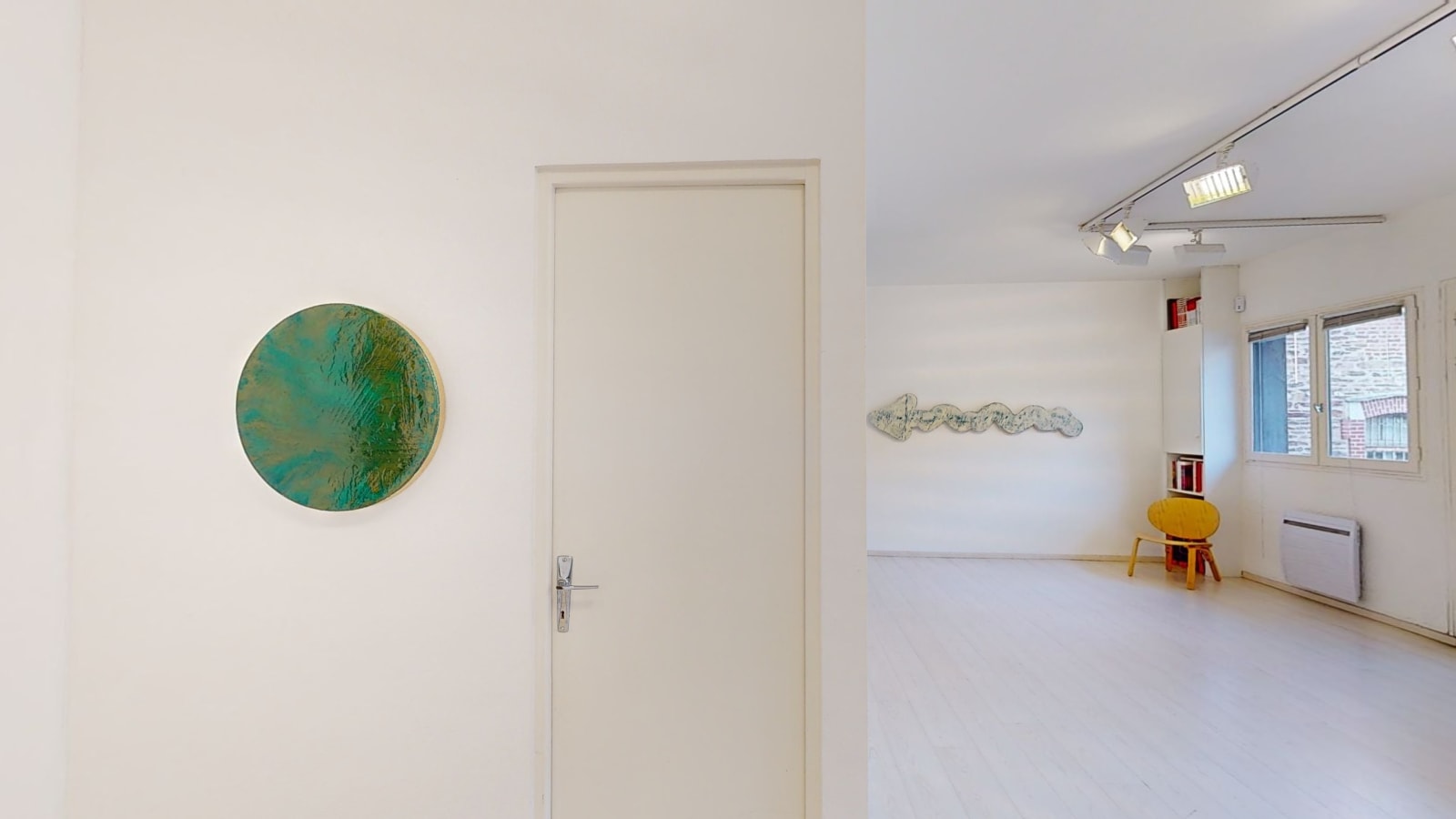 Pierre GALOPIN, Tondo vert, 2023