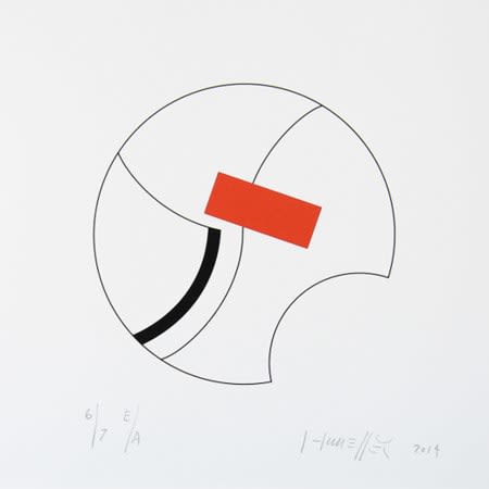 Gottfried HONEGGER, Sans titre p/r, 2013