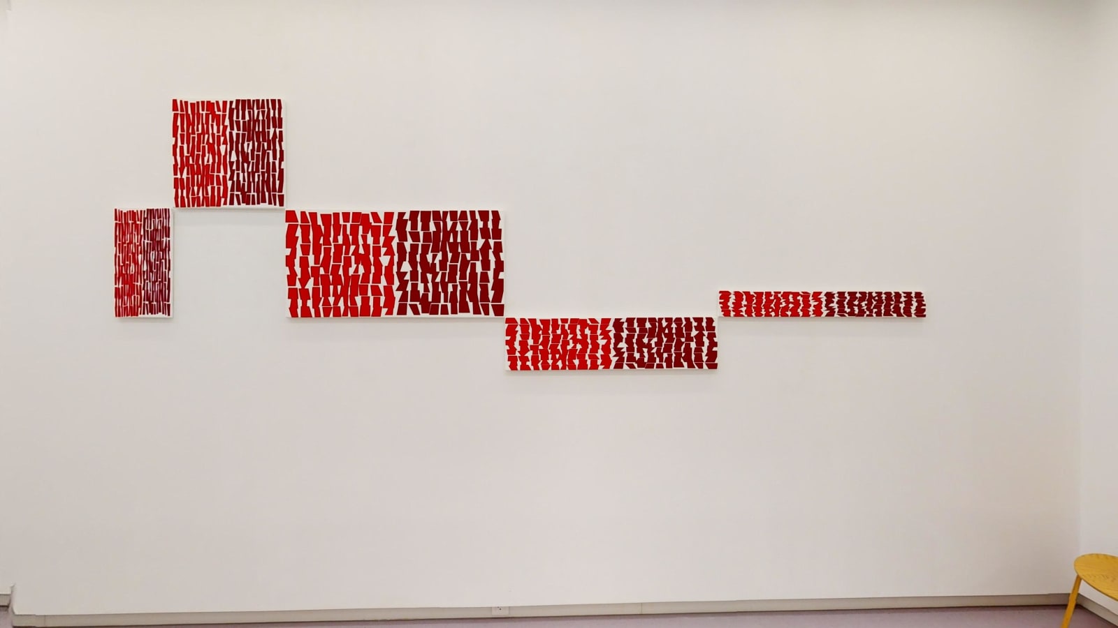Vera MOLNAR, 1 000 trapèzes, 2015