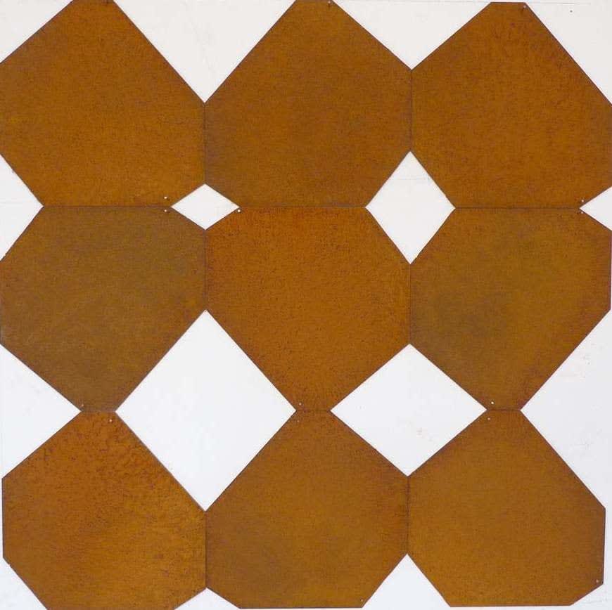 Norman DILWORTH, 9 cut corners, 2008