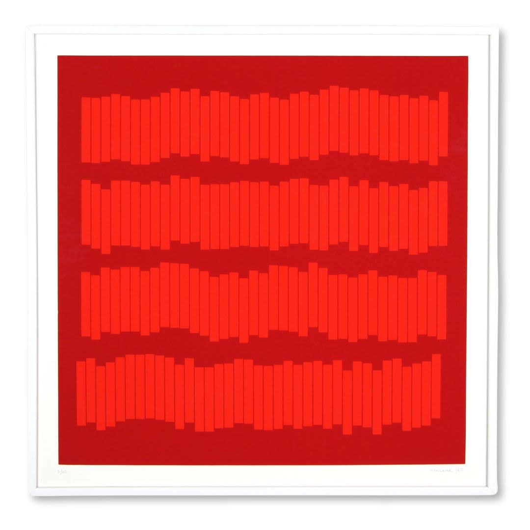 Vera MOLNAR, Fissions - D, 1985