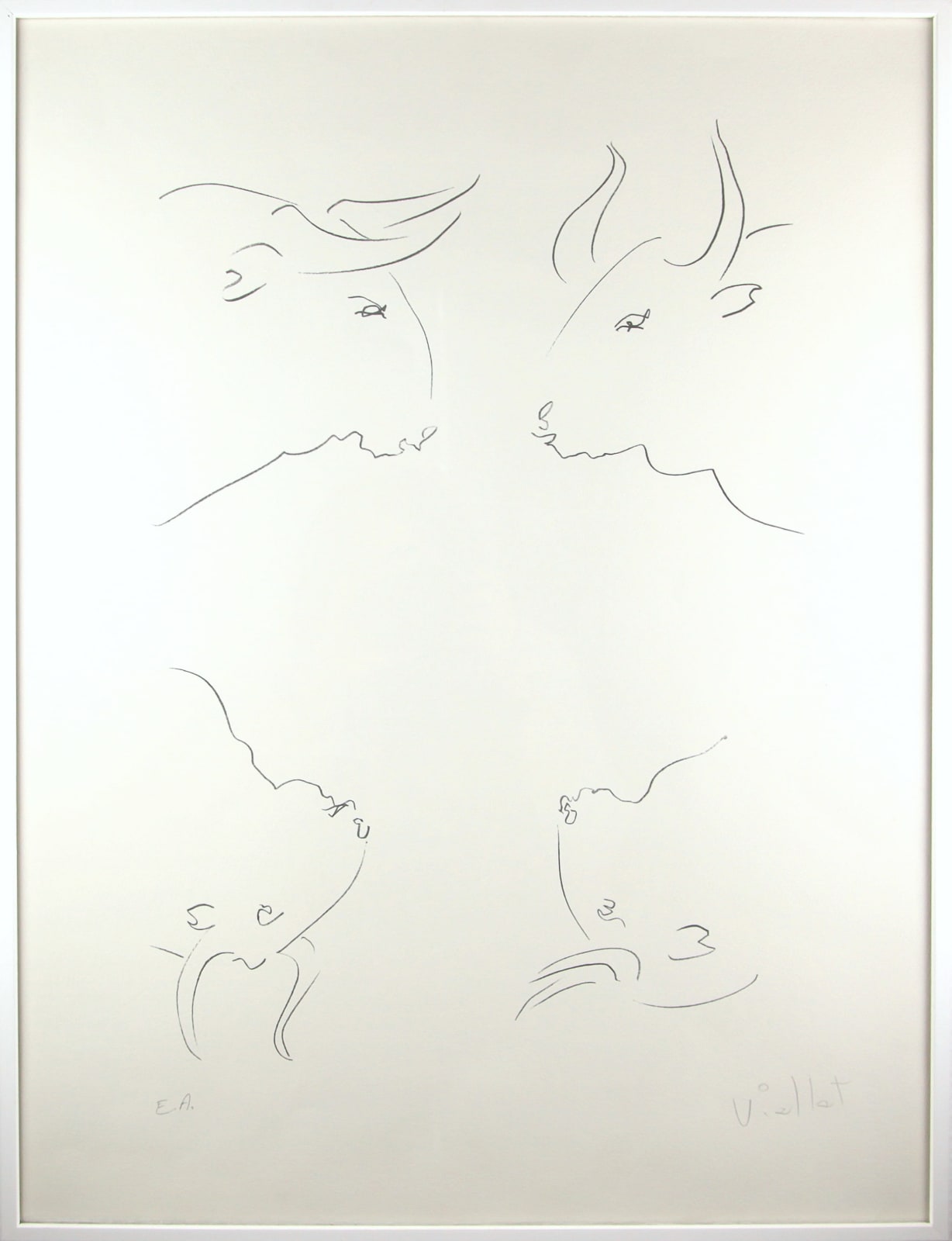 Claude VIALLAT, Taureaux y Toros, 2002