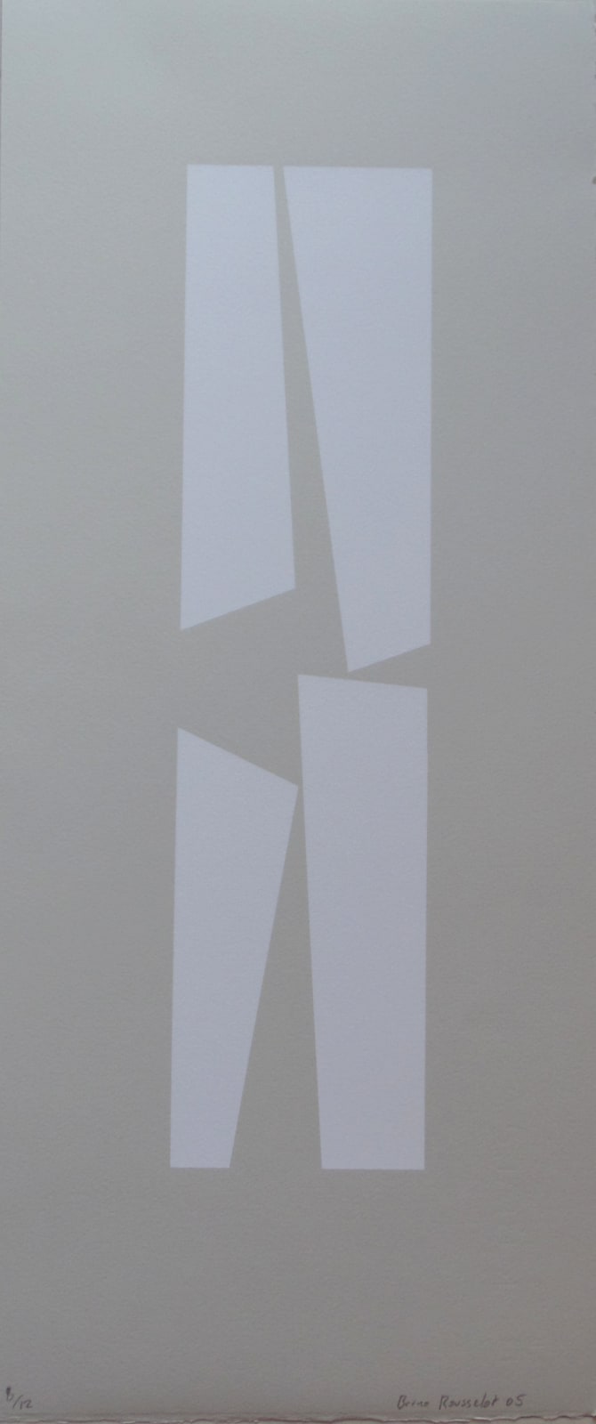 Bruno ROUSSELOT, Fragmentation, 8/12, 2005