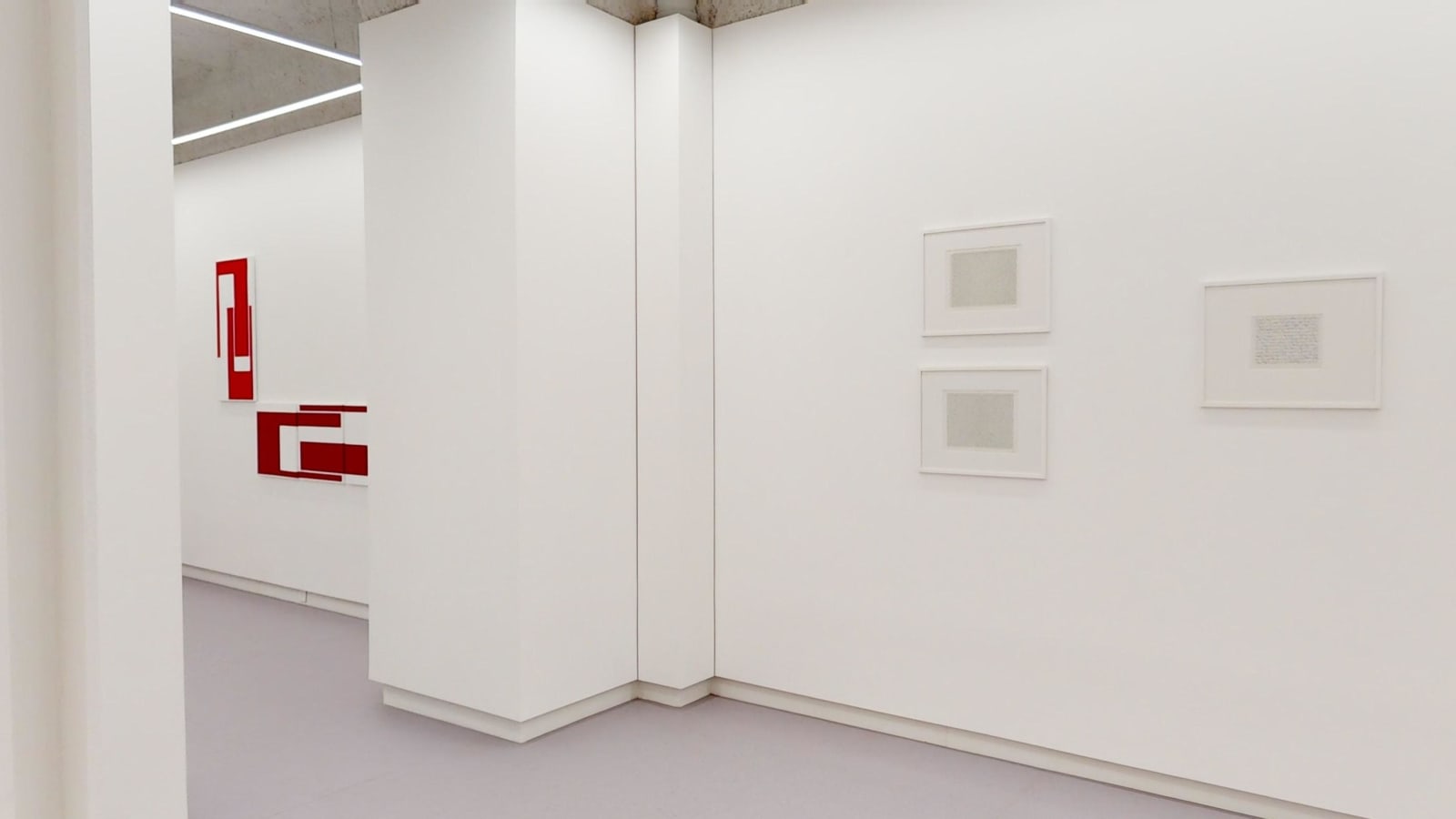 Vera MOLNAR, Contre écriture, 1987