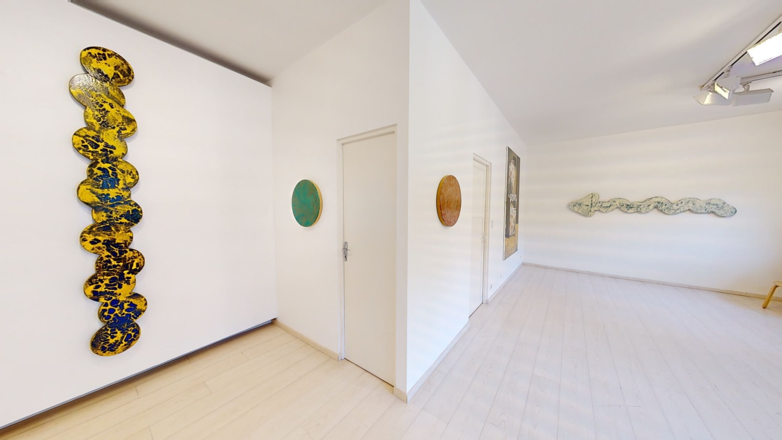 Pierre GALOPIN, Tondo vert, 2023