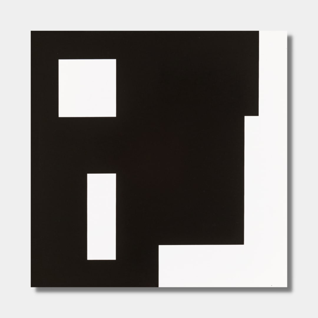 Aurelie NEMOURS, 8 fasi di un contrappunto spaziale [Nombres et hasard], 1988