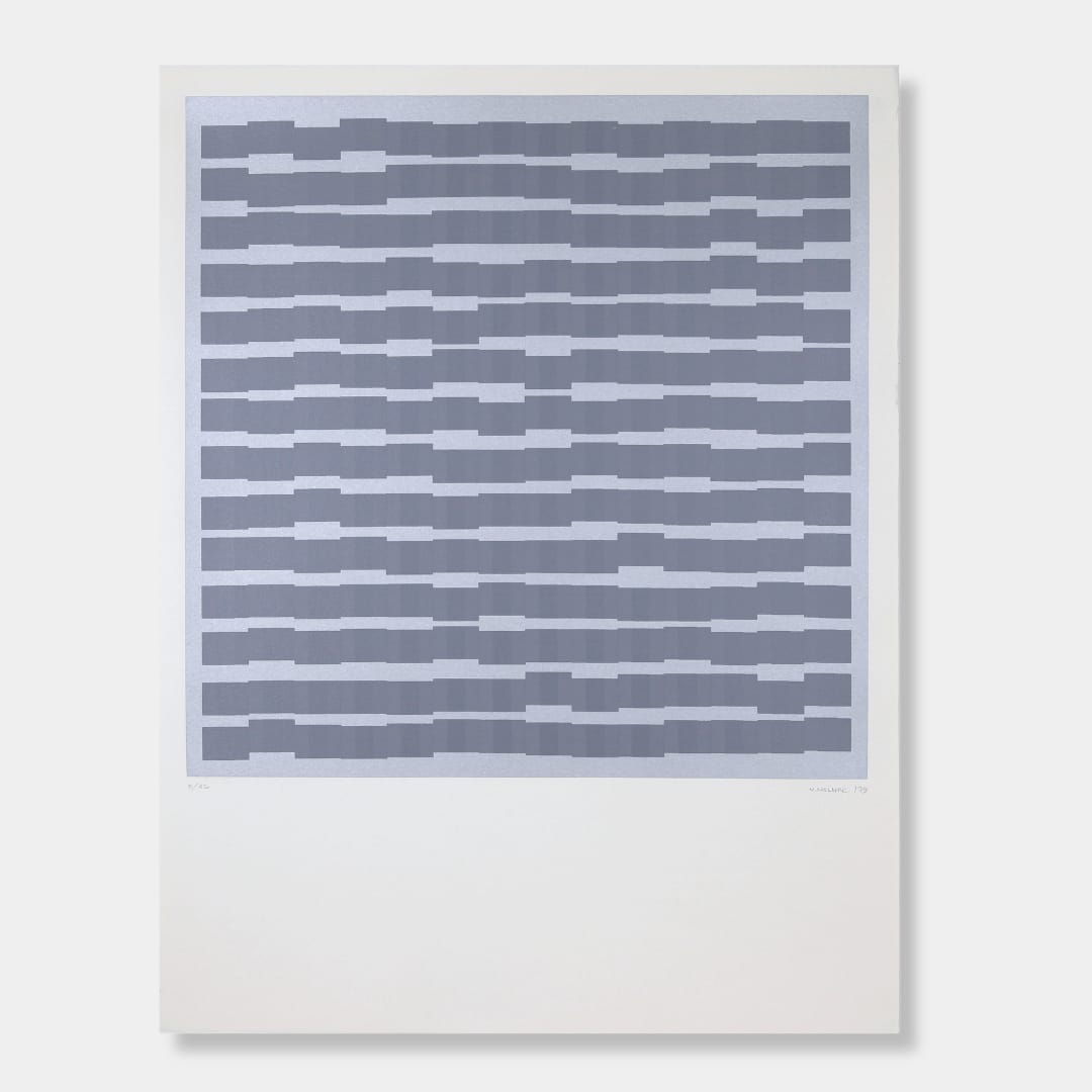 Vera MOLNAR, 14 x 14 rectangles, 1979