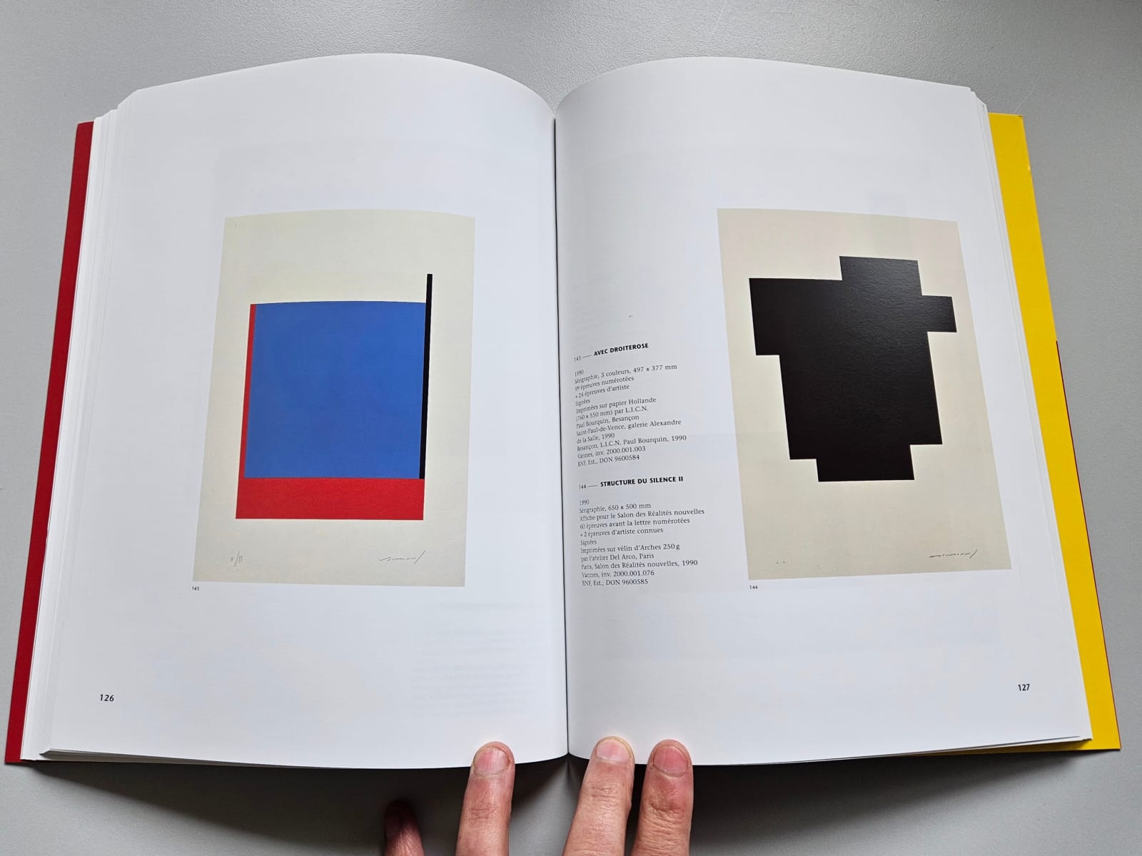 Aurelie NEMOURS, Estampes, 2001