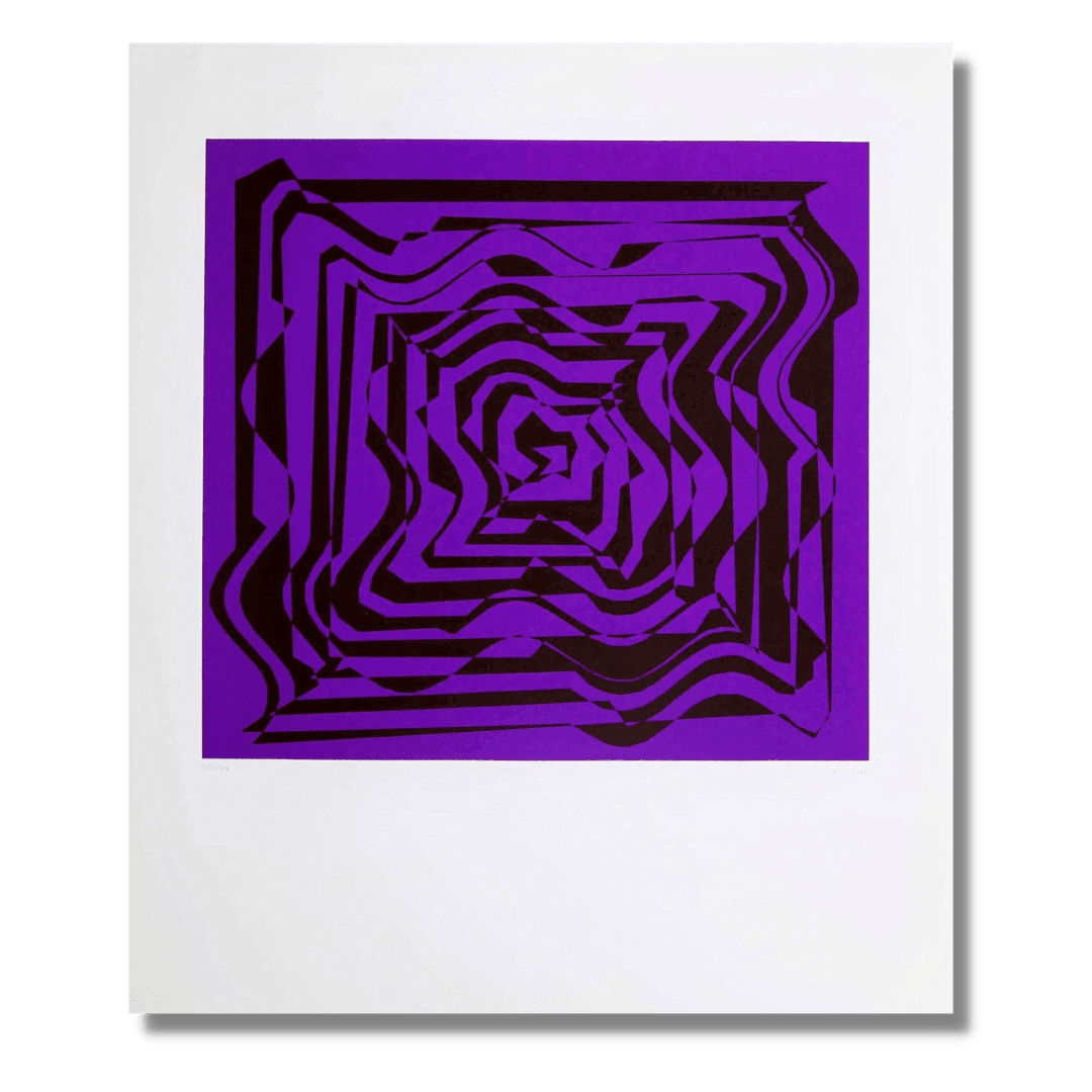 Vera MOLNAR, Sans titre, 1974