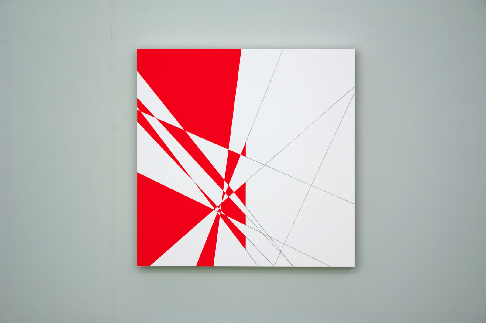 François MORELLET, 10 lignes au hasard hybrides n°3, 2007