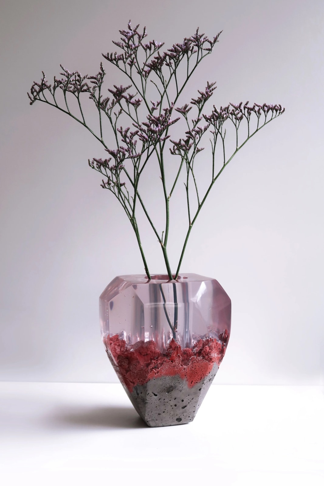 Jule Cats, In disguise vase - Model Heart Pink