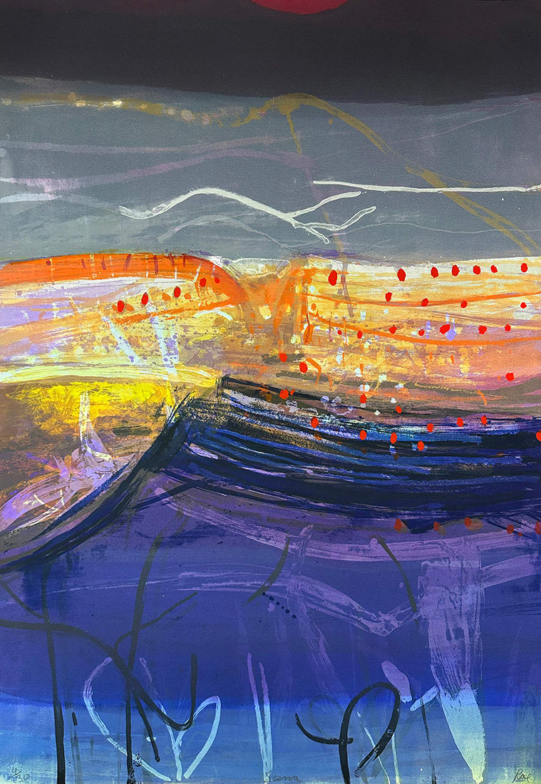 Dame Barbara Rae CBE RA, Sierra, 2006