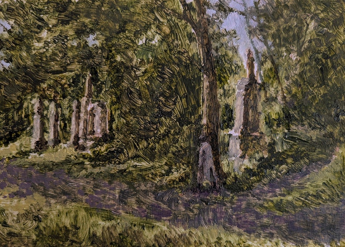 Peter Thomson, Man Walking on a Path (273)