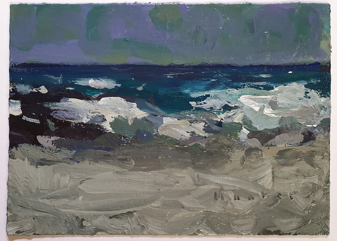 Caroline Hunter, Waves in Winter (192)