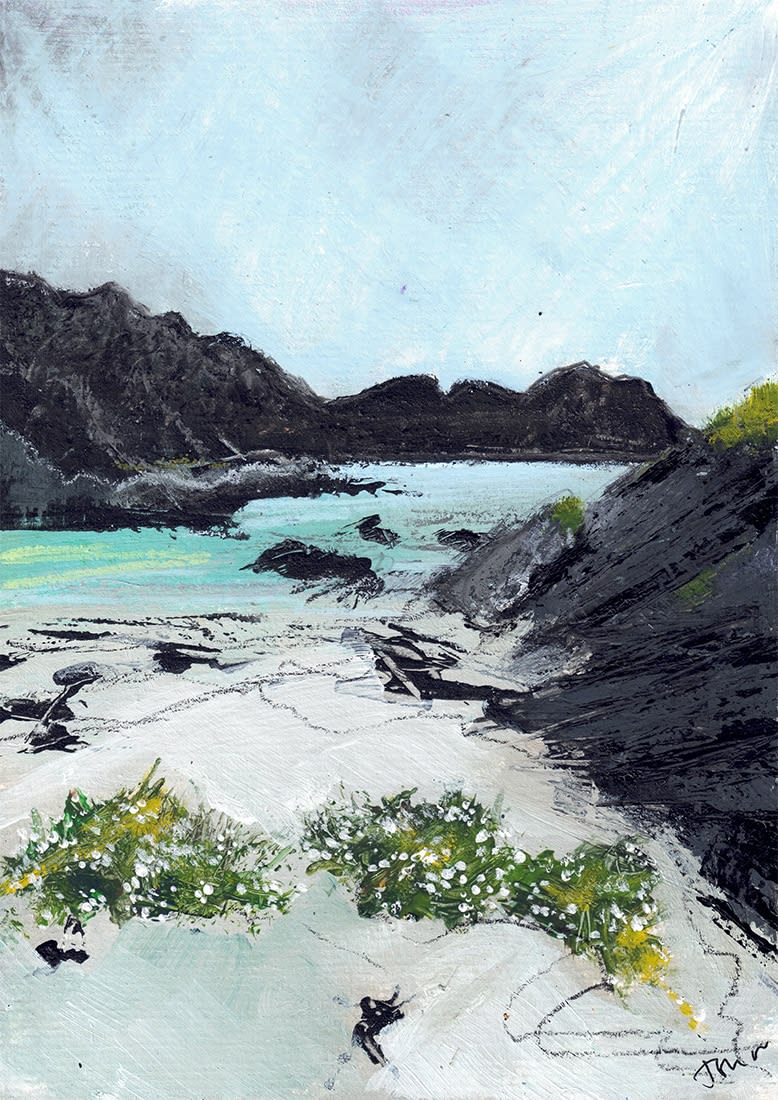 Hilary Joiner, Smirisary Beach, Ardnamurchan (262)