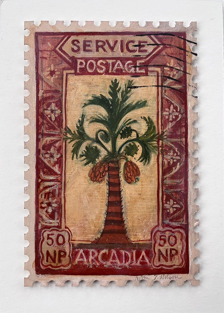 Helen Wilson RSW RGI PAI, Date Stamp (Red) (166)