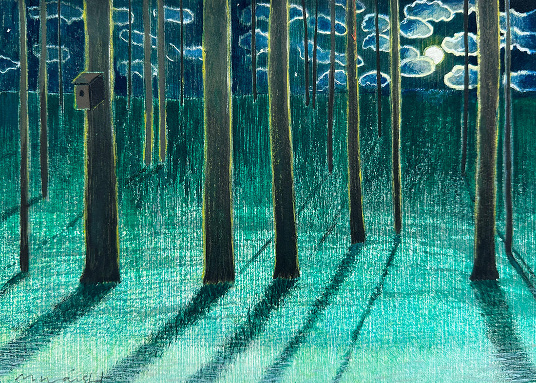 Michael Waight, Moon Dappled Moment (249)