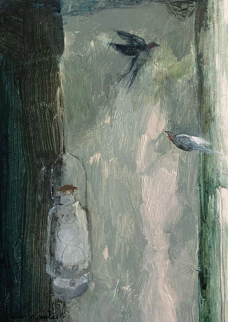 Ian Kinnear RSW, Summer Visitors (54)