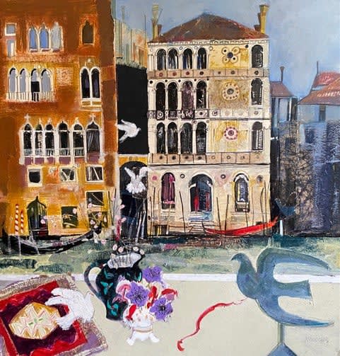 Christine Woodside RSW RGI, Carnevale Venice