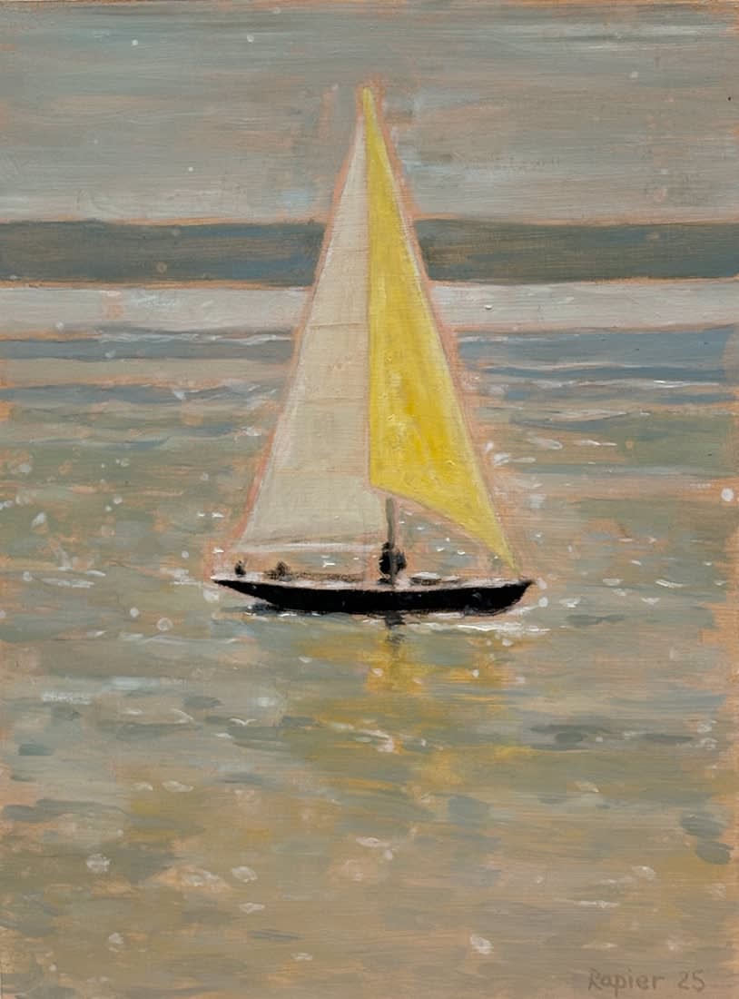 Audrey Rapier, The Yellow Sail (185)