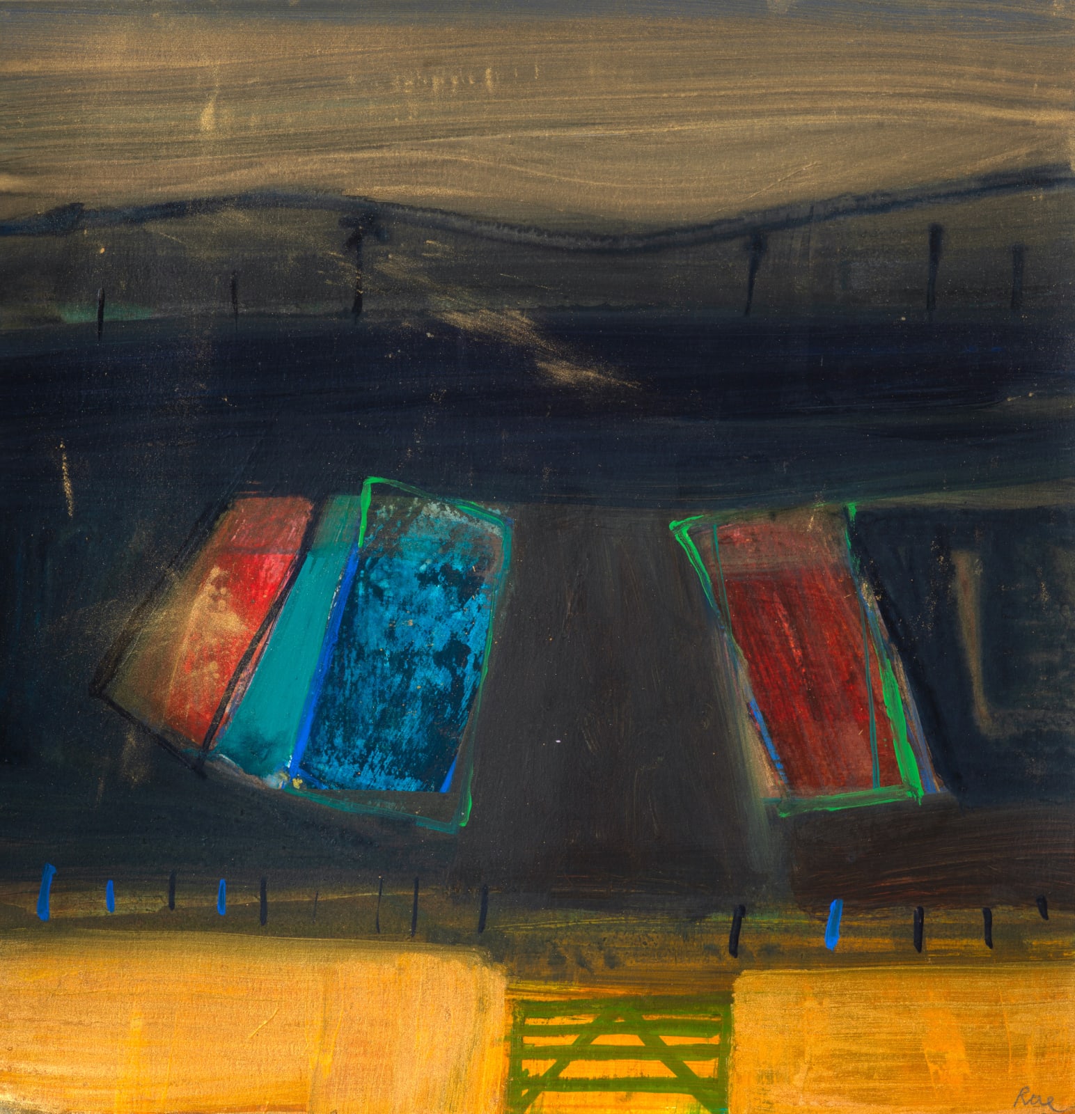 Barbara Rae DBE CBE RA, Dark Priestlaw