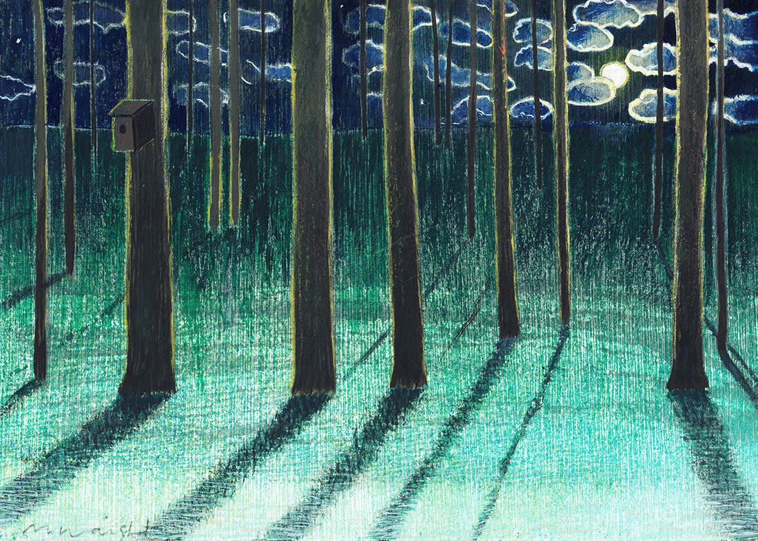 Michael Waight, Moon Dappled Moment (249)