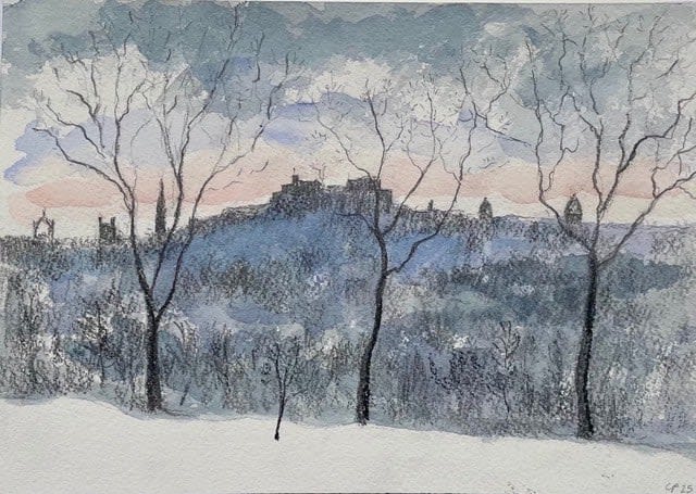 Claudia Petretti, Winter Skyline (210)