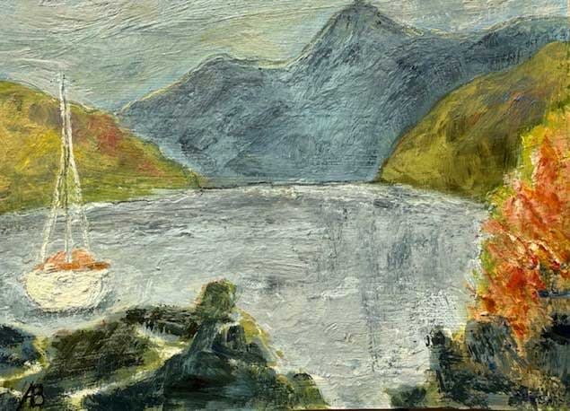 Alison Burt, Loch Tay from Kenmore (111)