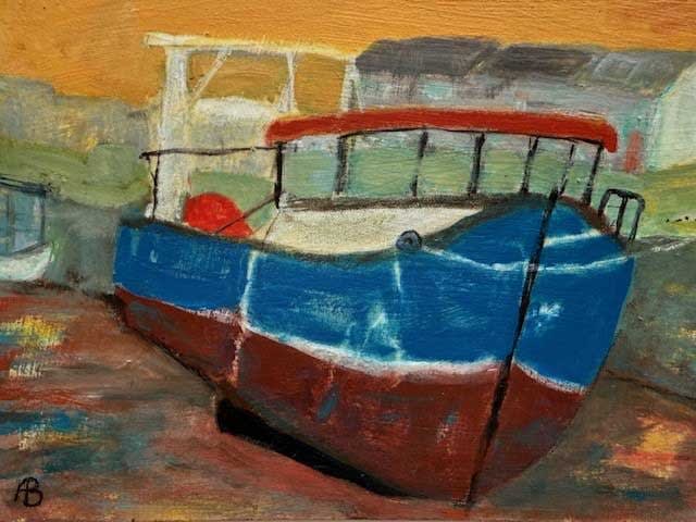 Alison Burt, Waiting for the Tide, Port Seton (112)
