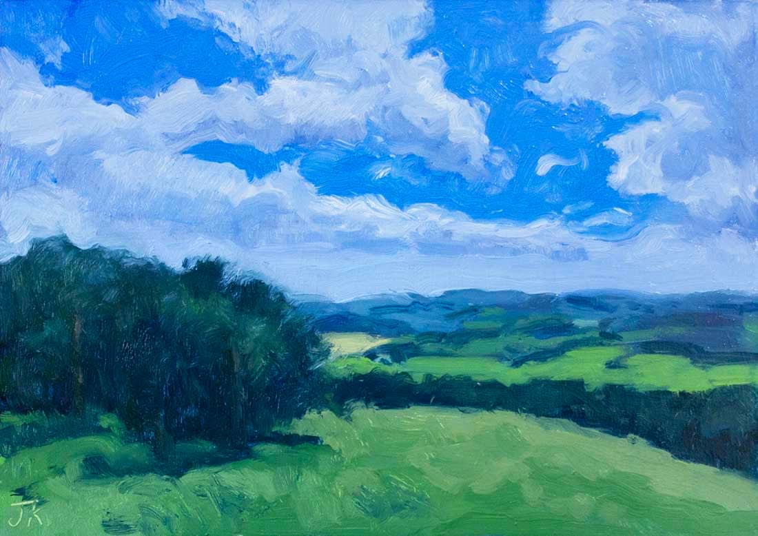 Jonathan Koetsier, Hill of Tavit, Fife Countryside (378)