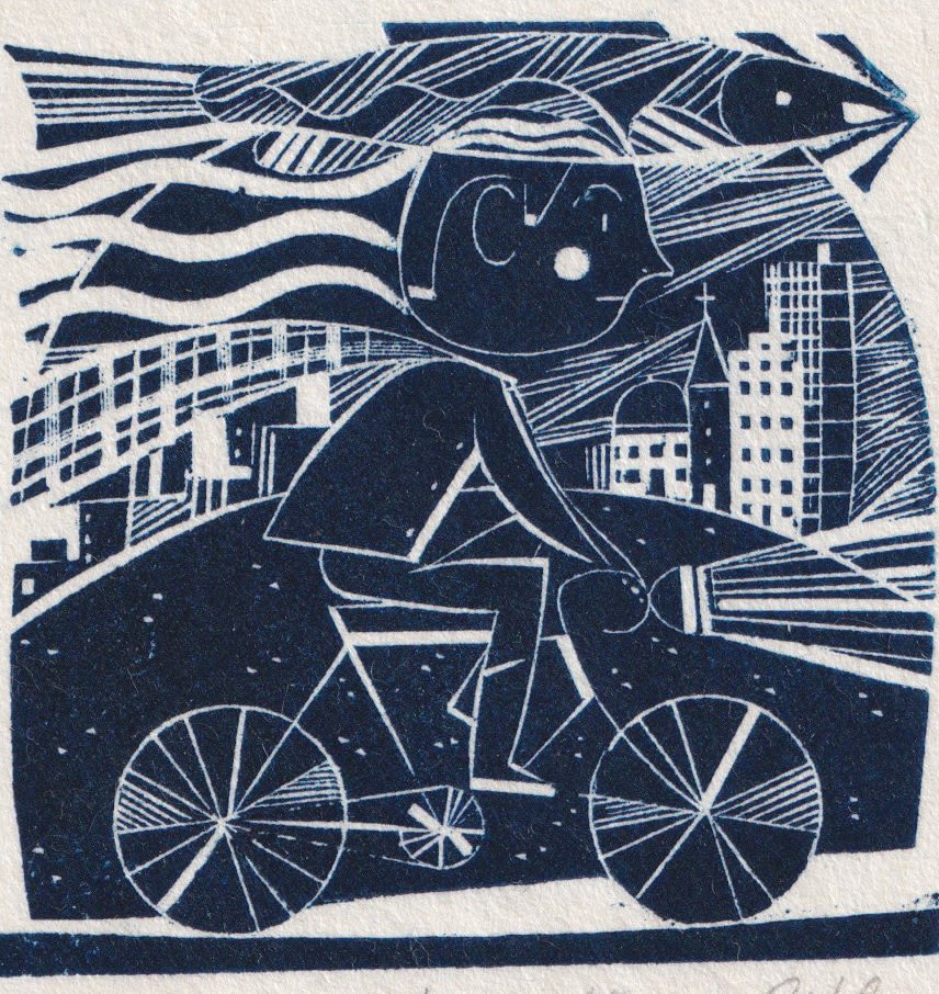 Jonathan Gibbs, Bi-Fish-Cycle for Edward Gorey
