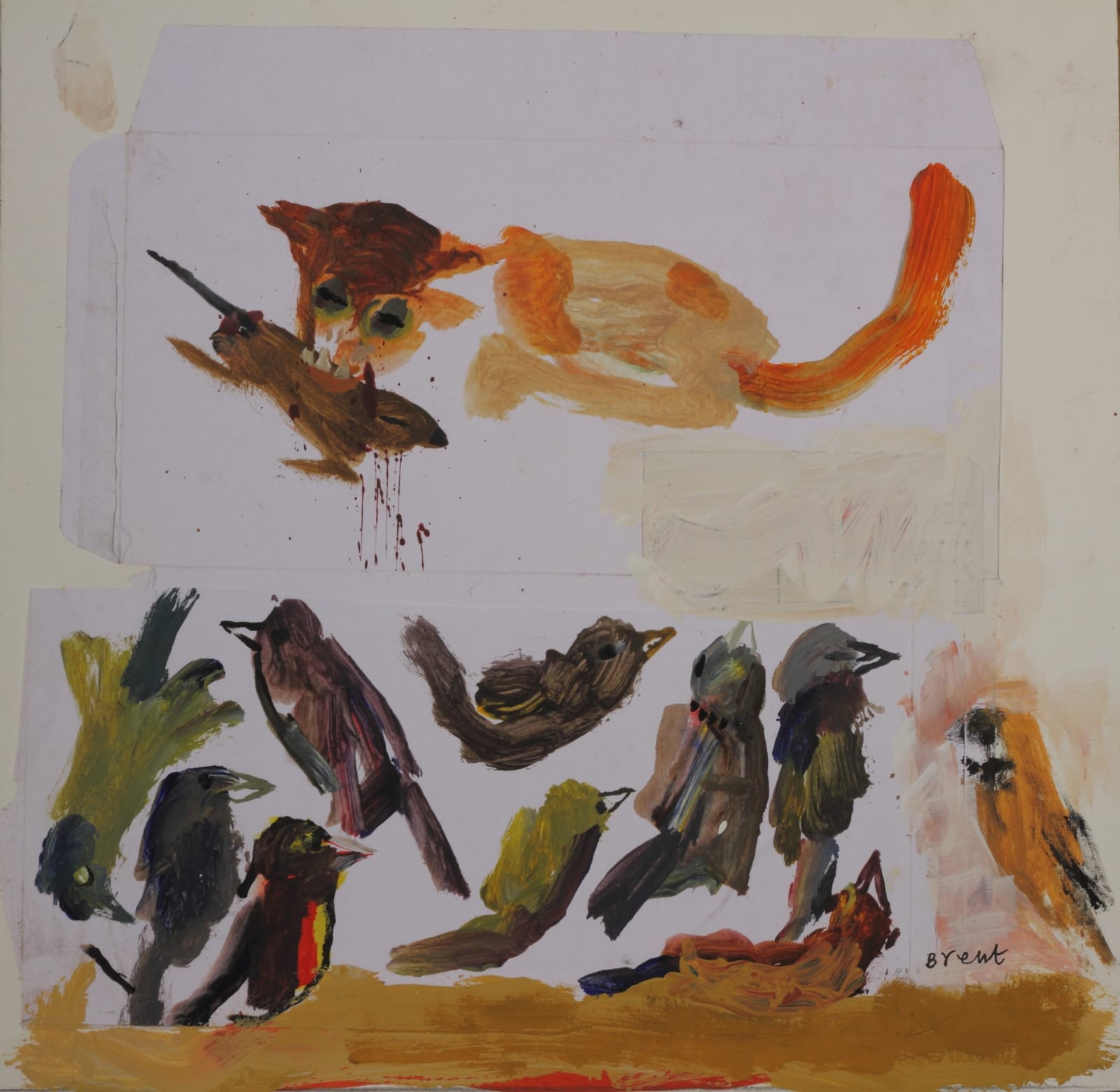 Brent Millar, Ginger Cat, Symi Greece