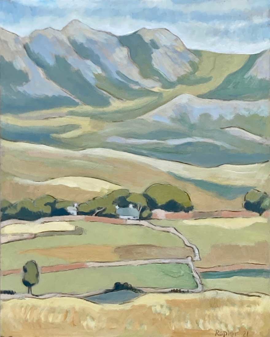 Audrey Rapier, Looking Towards Birkerthwaite, Cumbria