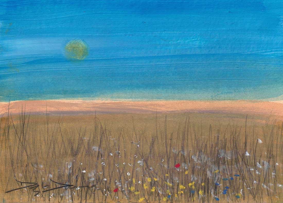 Douglas Davies RSW, Grasses (143)