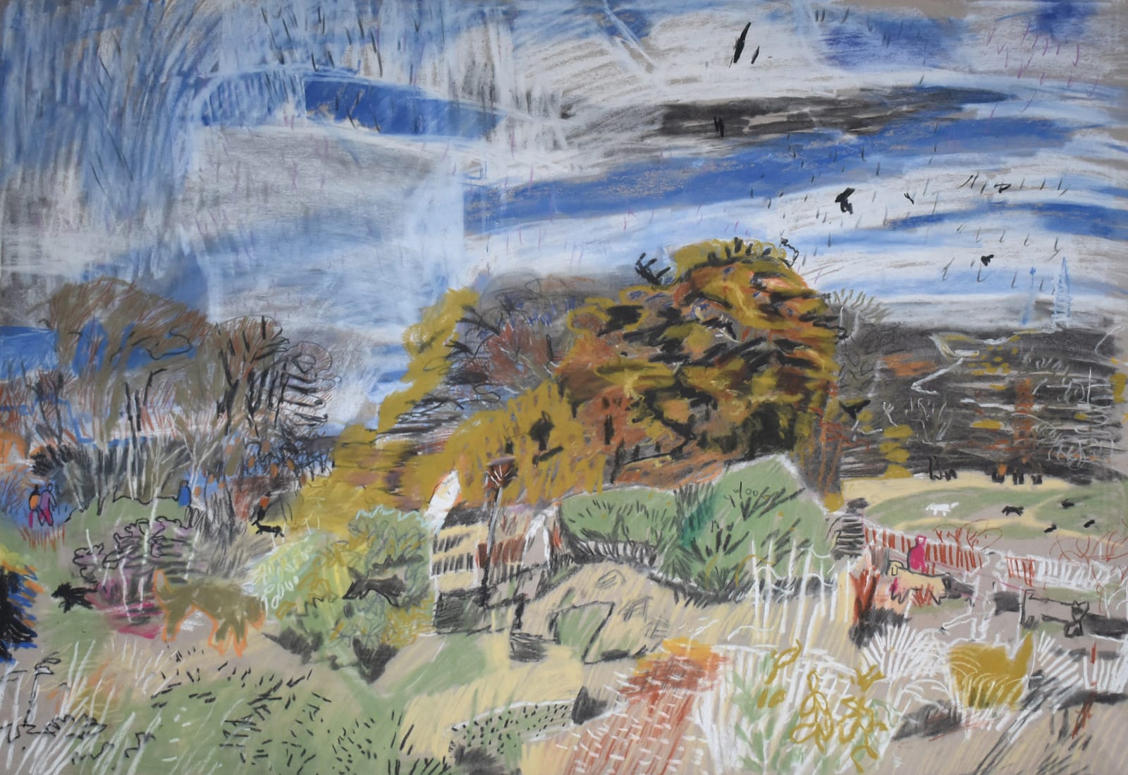Catharine Davison RSW, Being Native, (the Hermitage Nature Reserve)
