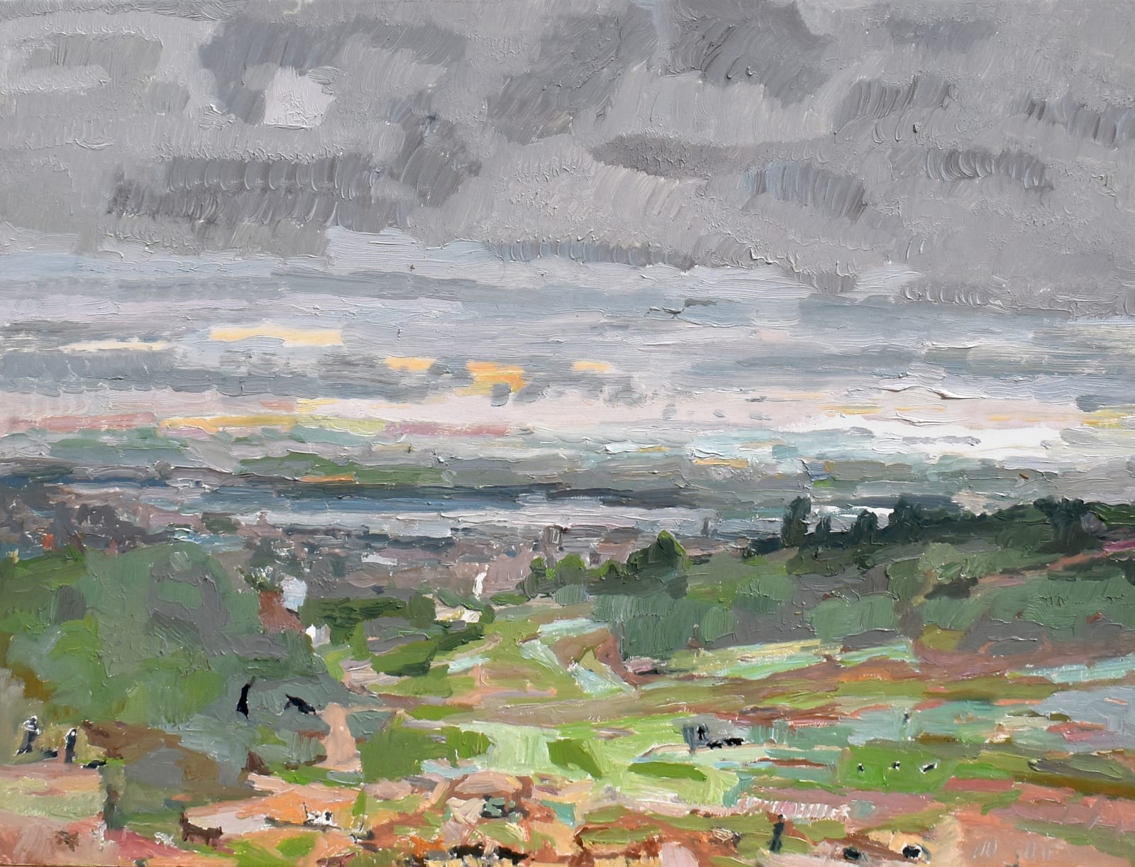 Catharine Davison RSW, Through the Hills, (from The Braids)