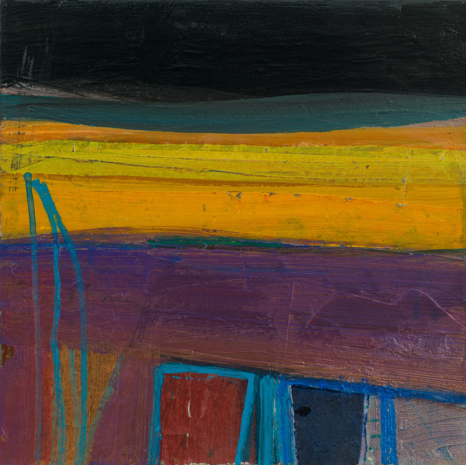 Barbara Rae DBE CBE RA, Over the Moor