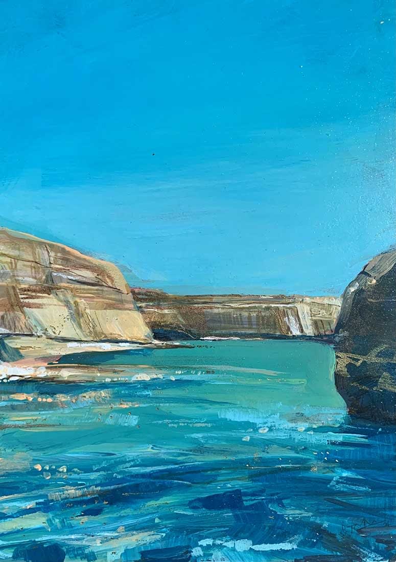 Sarah Carrington, Sea Caves, the Algarve (273)