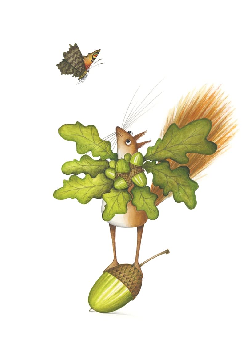 Clare Mackie, Acorn Bouquet (17)